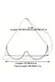 Gold-color Fashion Metal Chest Bracket Bikini Skirt Top Bling Designer for Women Dance Bralette Nigh - 4