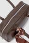 Beau Fular Detailed Baguette Bag Bitter Brown - 6