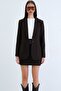 Single Button Blazer Jacket