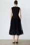Tulle Maxi Dress with Pearl Collar and Skirt - 6