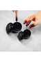 Women Gold Beauty Dip Henna - Mehendi for Nails, Combo Pack of 2 Color, Red & Black - 2