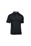 Black Polo Neck Men's T-Shirt