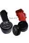 Women Gold Beauty Dip Henna - Mehendi for Nails, Combo Pack of 2 Color, Red & Black