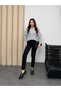 Pearl Detailed Hair Knit Women's Sweater