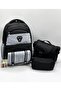 Plain Simple Waterproof Satin Fabric Elementary School S Backpack Elementary School Simple S Backpack Elementary School Backpack - 2