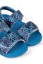 Palm Tree Printed Sandals - Navy Blue 24-36 Months - 2