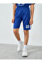 Boys Navy Blue Football Graphic T-Shirt and Shorts Set - 4