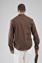 Trend Biz Regular Fit Stretch Cotton Men's Plain Shirt - 5