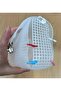 36X40 cm Canvas Bag, Silver Cover Apparatus Set - 3