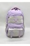 Classic Plain Satin Fabric Elementary School Backpack Elementary School Simple Backpack Primary School Backpack - 4