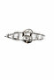 Pearl Detailed Wave Shaped Silver Color Bun Hair Clip - 5