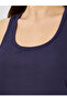 Round Neck Tank and Sketchy Floral Pyjama Set - 3