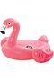 Inflatable Flamingo Ride-On, Pink