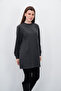 Tesettür Sweatshirt Tunic-Anthracite - 6