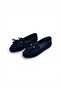 Women's Tasseled Suede Ballerinas