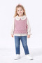Girl's 3-Piece Set with Jeans, Embroidery Detailed Powder Blouse & Shirt, Stylish Combination - 3