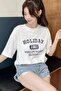2-Pack Printed Unisex Oversize T-Shirt - 3