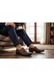 Byk Modesa 150 Genuine Leather Stylish Comfortable Daily Men's Shoes with Heels - 2