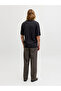 Black Structure Knit Polo - 3