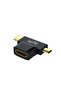 Mini HDMI / Micro HDMI Male to HDMI Female Converter Adapter
