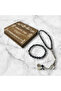 Hematite Stone Prayer Beads and Bracelet Gift with Wooden Box Crystal Cut - 6