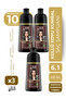 Ash Dark Brown Hair Pigment Shampoo 6.1 |   300 ml X 3 Pieces & Contains Vitamins