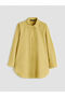 Giyçık Store Green Shirt Collar Women's Tunic - 5