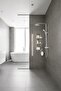 White 3-Tier Bathroom Shelf, Shampoo Holder and Shower Shelf with Hanging Adhesive Wall Mount Tş-03 - 6