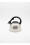 ابريق معدني مع صفارة 2.5 لتر - 2