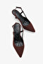 Sape Women's Evening Dress Shoes - Brown Nubuck - 3