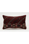 Vintage Throw Pillow Cover Made from Handmade Rug, Wool, 30X50 cm
