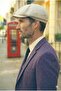Men's Beige Summer Linen Hat British Modern Peaky Blinders Style - 4