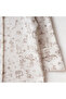 Safari Patterned Baby Set - Romper, Beanie and Ruffle Detailed Blanket Set 100% Cotton 3-Piece Set - 4