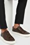 100% Genuine Leather Brown Lace-Up Casual Men's Shoes Luass28Al0055 - 5