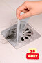 20 Pieces of Sink Drain Strainer, Garbage Retaining Cover, Self-Adhesive Tulle Strainer