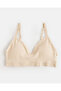 Women Assorted Rib Non-Wired Padded Bra With Lace (3 Pack) - 3