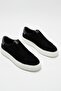 100% Genuine Suede Leather Black Laceless Comfortable Casual Men's Shoes Luass28Al0057 - 4
