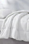 Single Microfiber Quilt + Pillow Set 155X215 cm - Anti-Allergic Washable Silicone Filling - 5