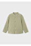 Boy's Muslin Stand Collar Shirt 3120