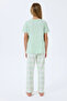 Mother & Daughter Pajama Set, (Sold Separately), 100% Cotton, Crew Neck, Plaid, with Pockets - 7