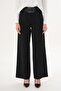 Women's Wide Leg Pants with Thick Belt Detail 260423 - - 3