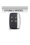 Land Rover Range Rover Vouge Compatible Sport Nano Key Case Cover White Gold Gold Color - 2