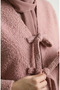 Bouquet Fabric Tied Winter Cap 2234-04 Dried Rose - 5