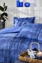 طقم غطاء لحاف مطاطي كبير الحجم من Horizon Blue - 2