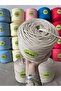 Beige Combed Cotton Yarn Bag Knitting Yarn - (600-650Gr) 1 Piece - 2