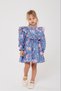Girl's Ruffle Detailed Floral Pattern Dress - 3
