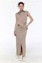 V-Neck Draped Blouse - 2
