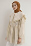 Baby Collar Scallop Tunic A1420 Cream - 2