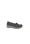 400 Women's Gray Stone Bowknot Wedge Heel Shoes