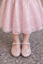 Rose Patterned Velcro Tape Easy-To-Wear Babet
